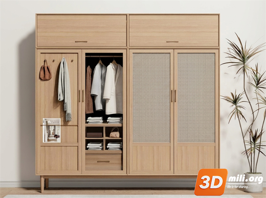 Wardrobe Skp Files 